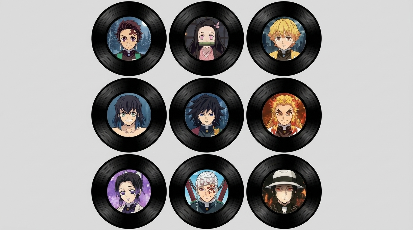 Demon Slayer AniVinyl Player